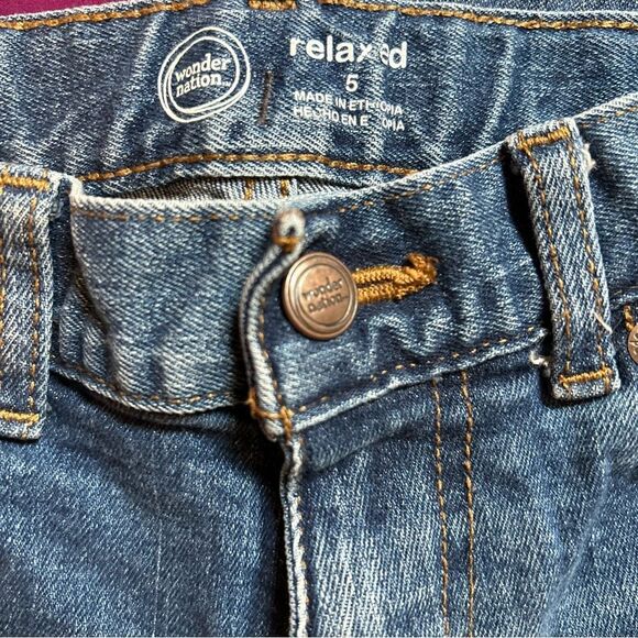 Set of three girl pants/jeans, size 5/6 - Picture 3 of 7